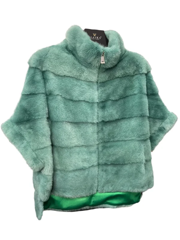 Genuine Scandinavian Mink Fur Poncho