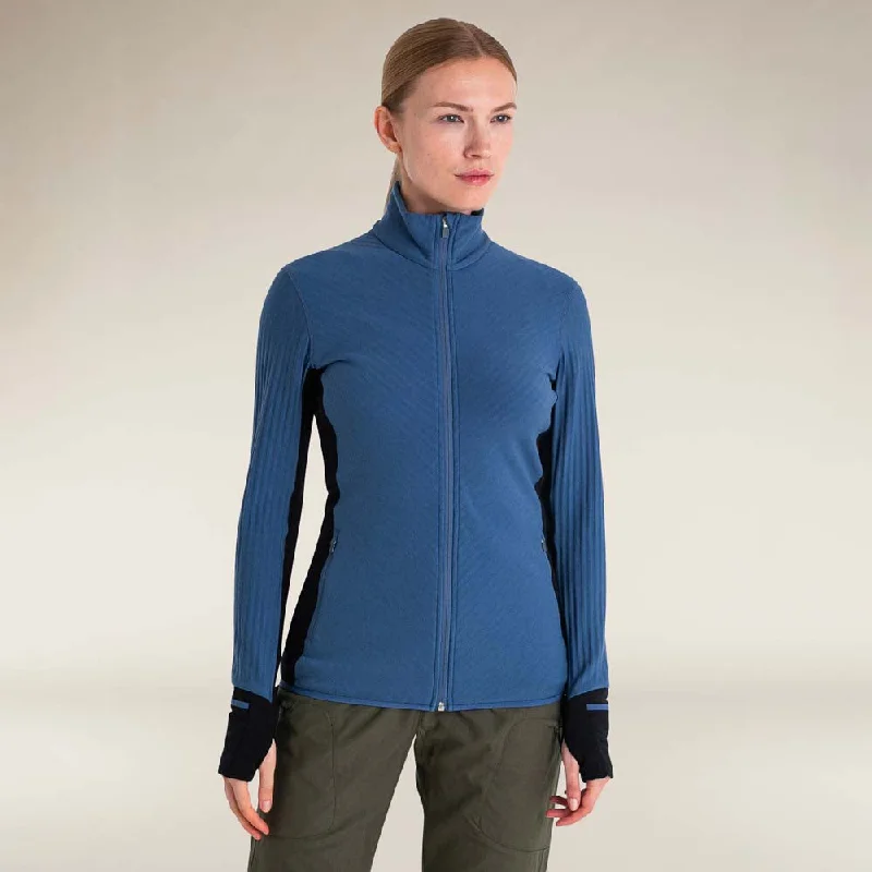 Icebreaker Merino Descender LS Zip Women