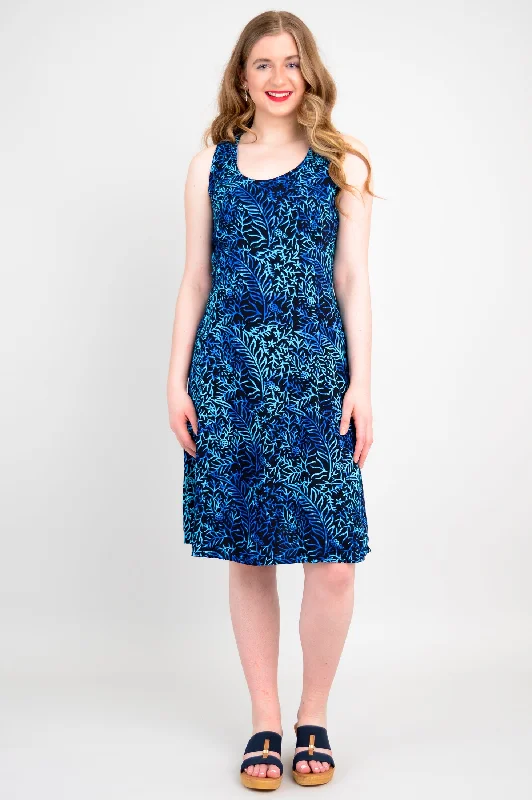 Sara Dress, Sea Ferns