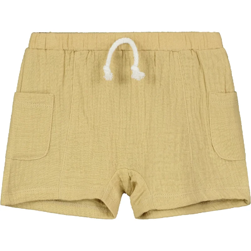 Mathi Shorts in Gold