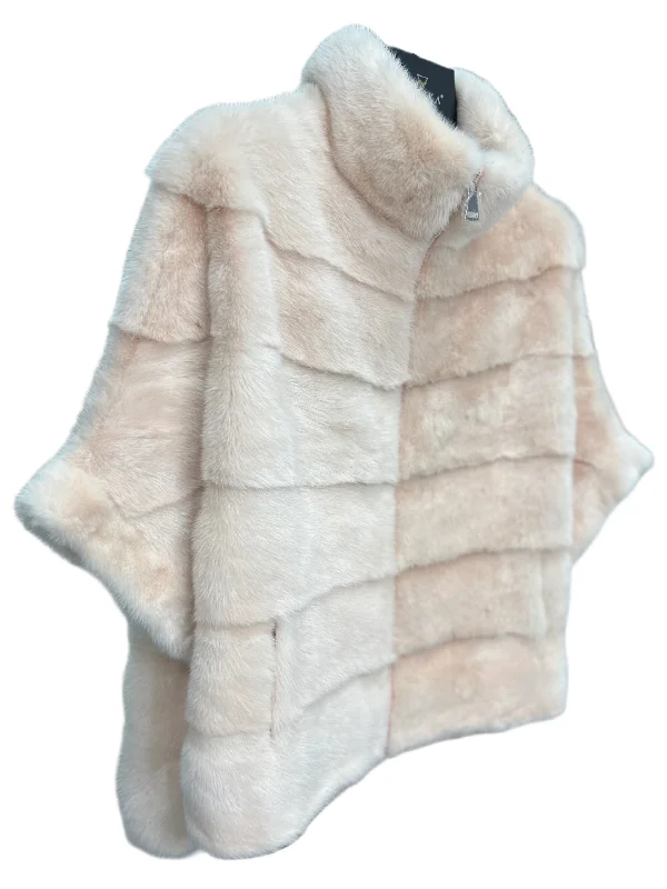 Genuine Scandinavian Mink Fur Poncho