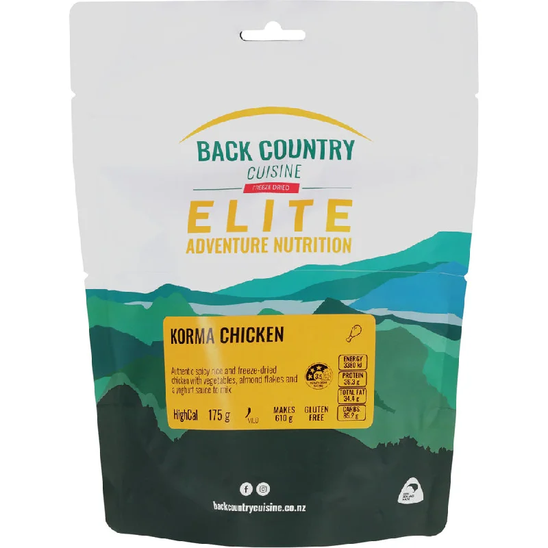 Back Country Elite Food Korma Chicken