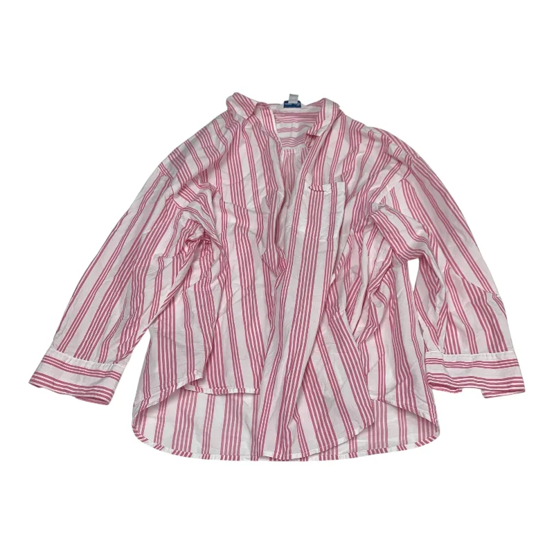 Top Long Sleeve By Old Navy In Pink, Size: Xl