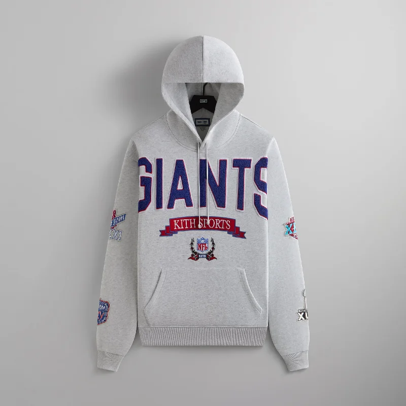 Kith & '47 for the NFL: Giants Nelson Hoodie - Light Heather Grey