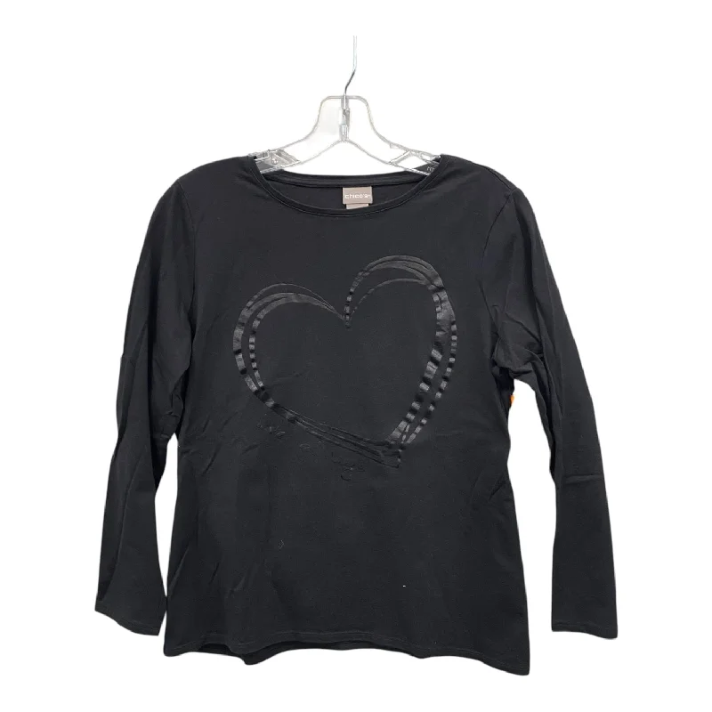 Top Ls By Chicos In Black, Size:M