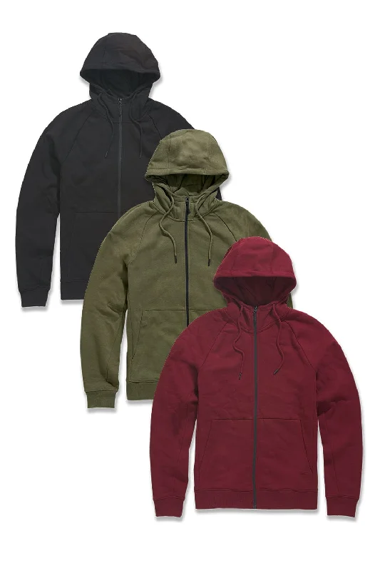 Big Men's Uptown Zip Up Hoodie 3 Pack #2