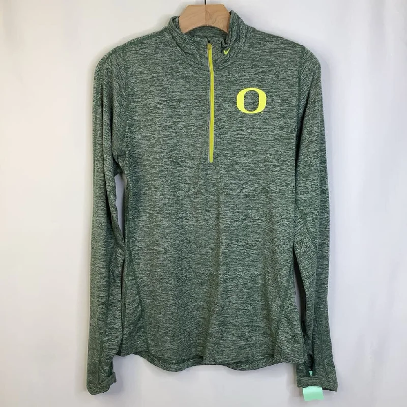 Size 14-16: Nike Green/Yellow Heathered Oregon Ducks Athletic Sweatshirt