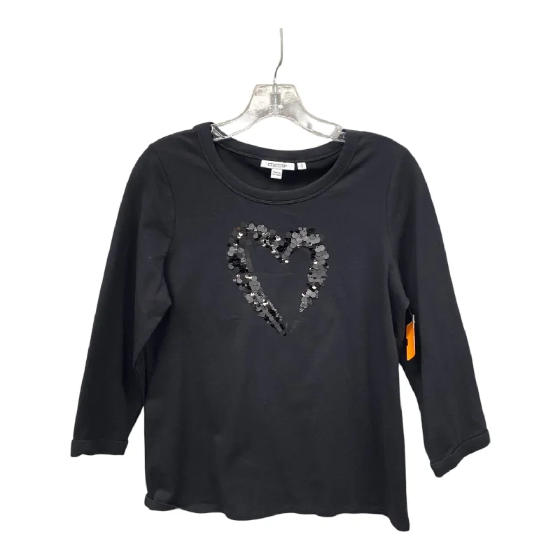 Top Ls By Chicos In Black, Size:S