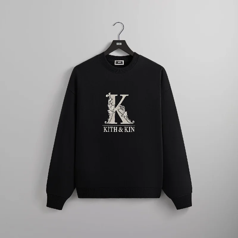 Kith Filigree Nelson Crewneck - Black