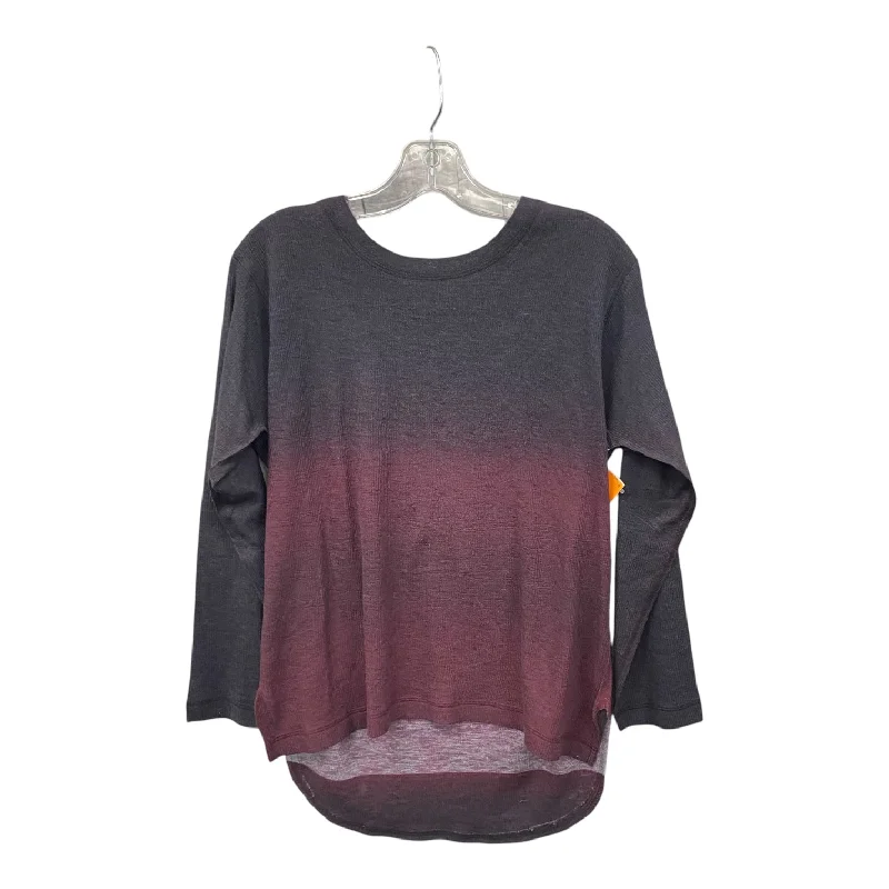 Top Ls By Nally And Millie In Grey, Size:S