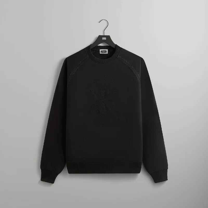 Kith Vale Raglan Crewneck - Black