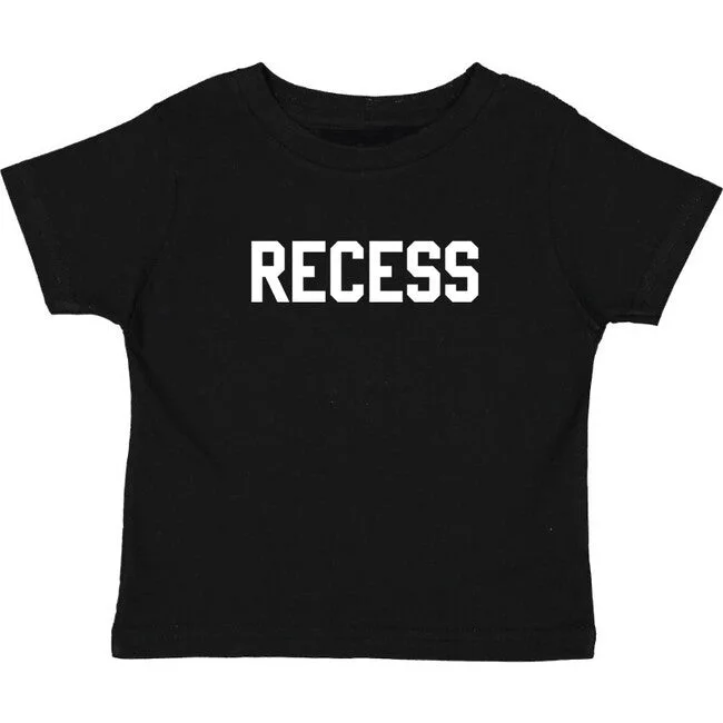 Little Chicken Boys Black Recess T Shirt