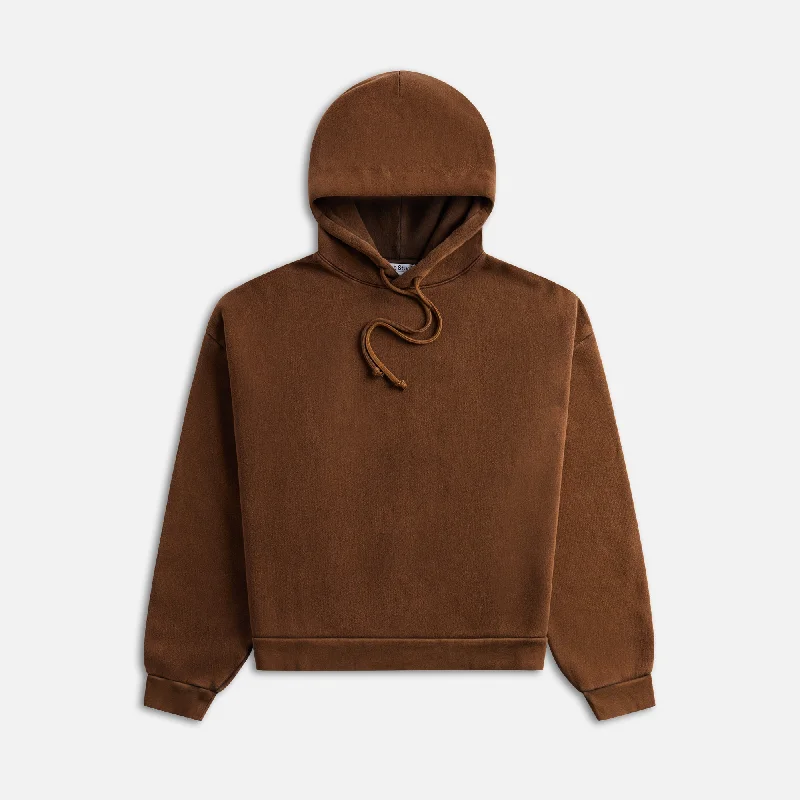 Acne Studios Fester H U Vintage Hoodie - Chocolate Brown