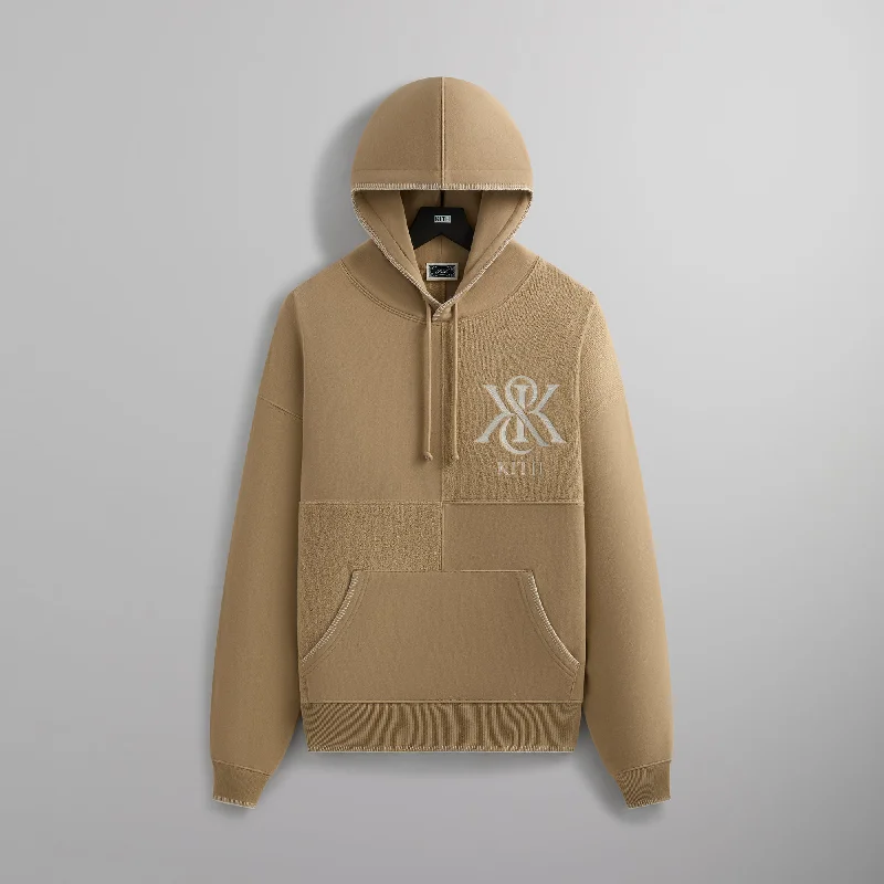 Kith Panelled Nelson Hoodie - Canvas