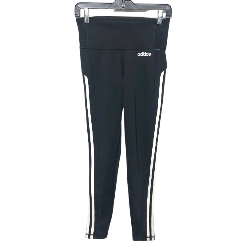 Athletic Leggings By Adidas In Black, Size:S