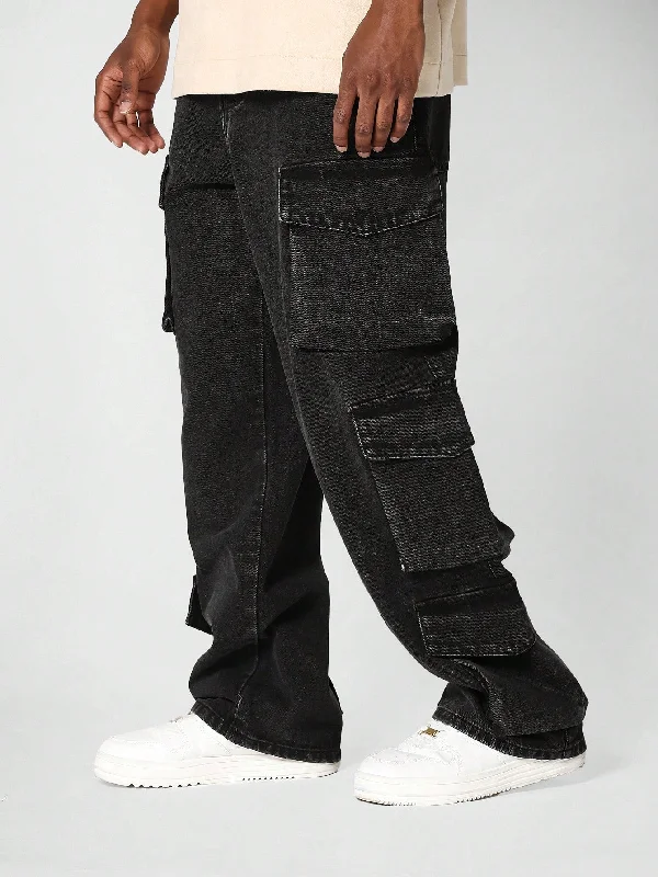 Loose Fit Cargo Jean