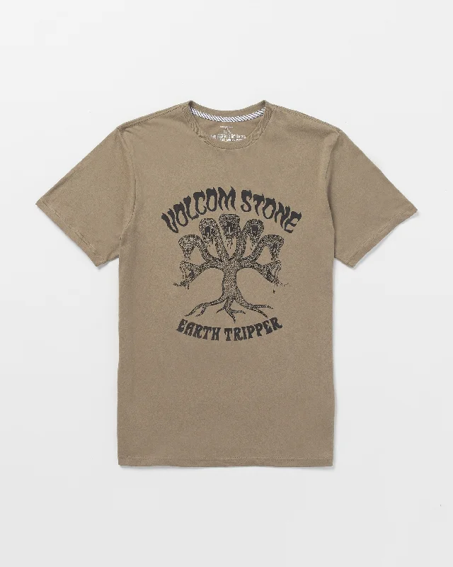 Feeding Tree Short Sleeve Tee - Teak