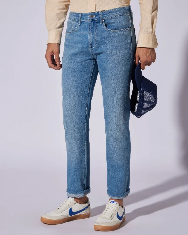 Heirloom Blue Stretch Jeans - Light Blue